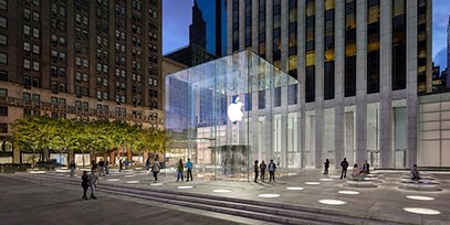 苹果的纽约线下店都关了？我最关注的还是他们那拿了专利的门店设计！